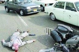 حرکت خلاف جهت در بزرگراه به مرگ راکب موتورسیکلت ختم شد