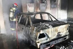 مردی بعد از آتش زدن همسرش به زندگی خود پایان داد