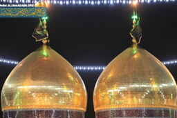 احمدی‌نژاد حرم کاظمین را زیارت کرد