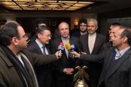قالیباف در جمع خبرنگاران در آنکارا