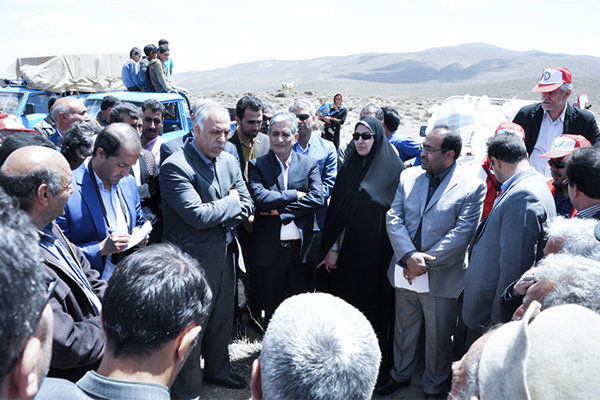 آغاز عملیات اجرایی پروژه راه روستایی هونجان - گرموک