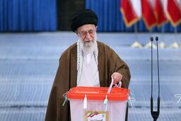 شرکت مقام معظم رهبری در انتخابات