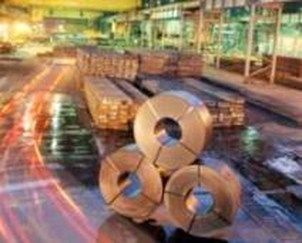 تولید فولاد خام ۹ درصد افزایش یافت