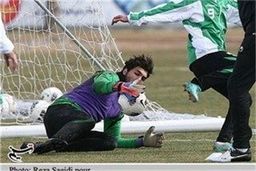 علیرضا حقیقی با پرسپولیس تمرین کرد