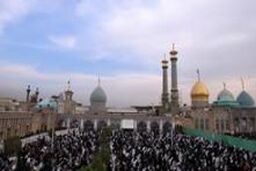 جشن میلادامام باقر(ع) درحرم حضرت عبدالعظیم