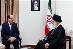 دیدار رهبر معظم انقلاب با نخست‌وزیر عراق