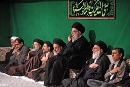 مراسم شب شهادت حضرت فاطمه زهرا در حسینیه امام خمینی(ره) برگزار شد
