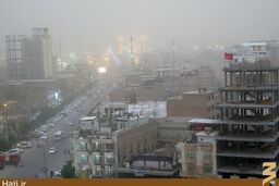 زائران عتبات مراقب گردوغبار شدید در کربلا باشند + تصاویر