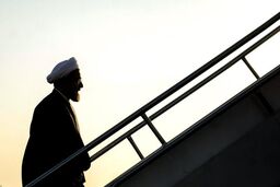 روحانی در راه خوزستان