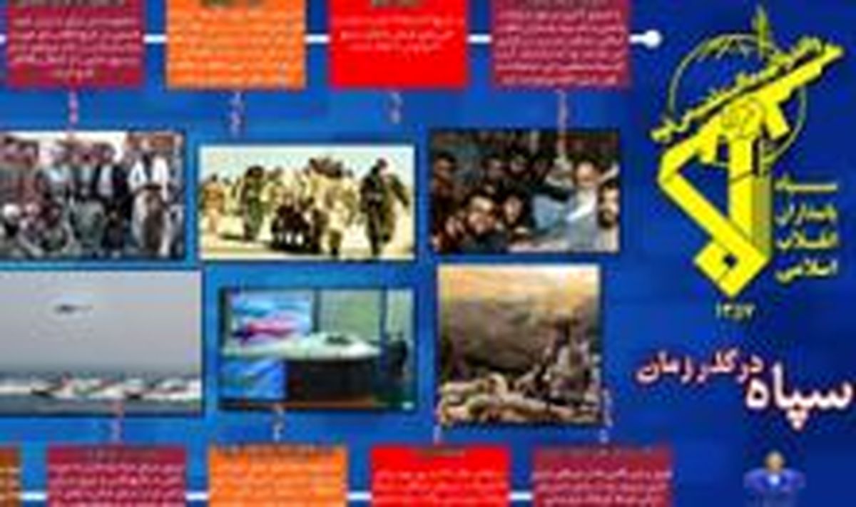 سپاه در گذر زمان + اینفوگرافی