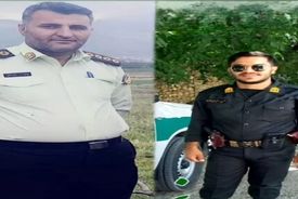 
شهادت ۲ مامور فراجا در پی واژگونی خودروی پلیس
