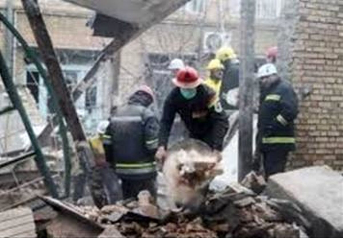 انفجار ساختمان مسکونی در قیطریه