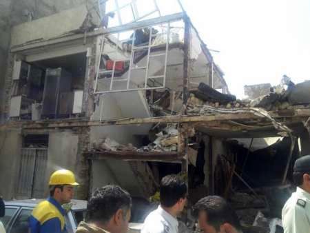 یک کشته و 5 مصدوم در پی انفجار لوله گاز در تهرانپارس