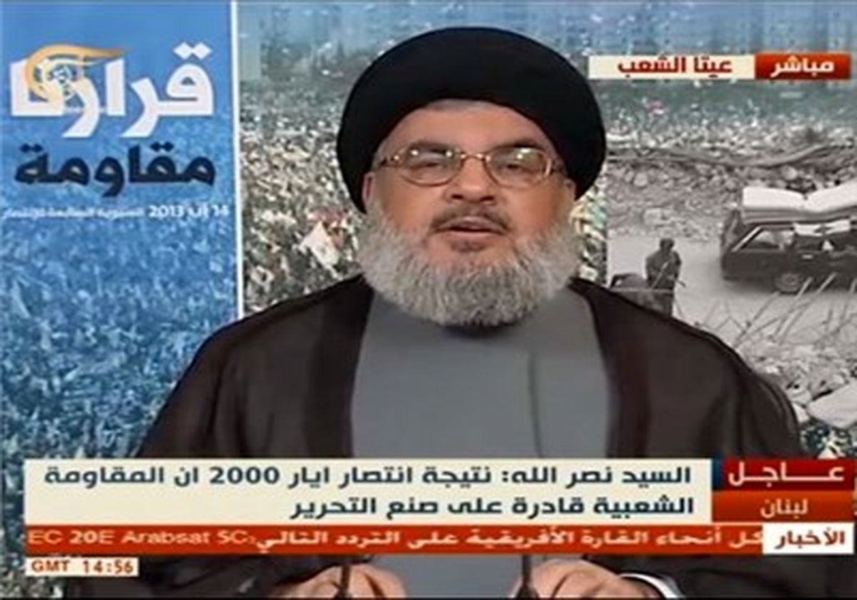 سیدحسن نصرالله: اگر لازم باشد شخصاً در سوریه می‌جنگم