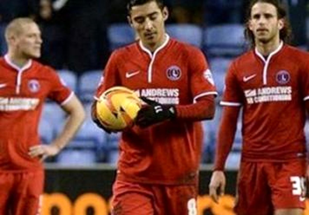 شکست چارلتون در حضور یک نیمه ای قوچان نژاد