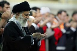 اقامه نماز عید سعید فطر به امامت رهبر انقلاب