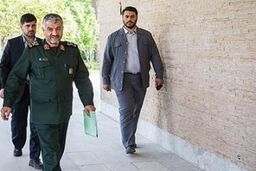 بازدید فرمانده کل سپاه از مرکز مطالعات راهبردی معاونت فرهنگی سپاه
