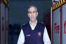 حریق ساختمان ۷ طبقه در حال ساخت در خیابان سردار جنگل تهران
