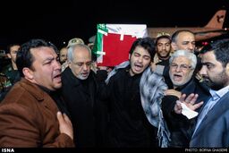 پیکر دیپلمات شهید ایران به تهران منتقل شد + عکس