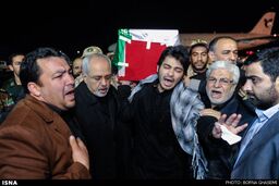 پیکر دیپلمات شهید ایران به تهران منتقل شد + عکس