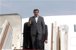 محمود احمدی‌نژاد عازم بغداد می‌شود