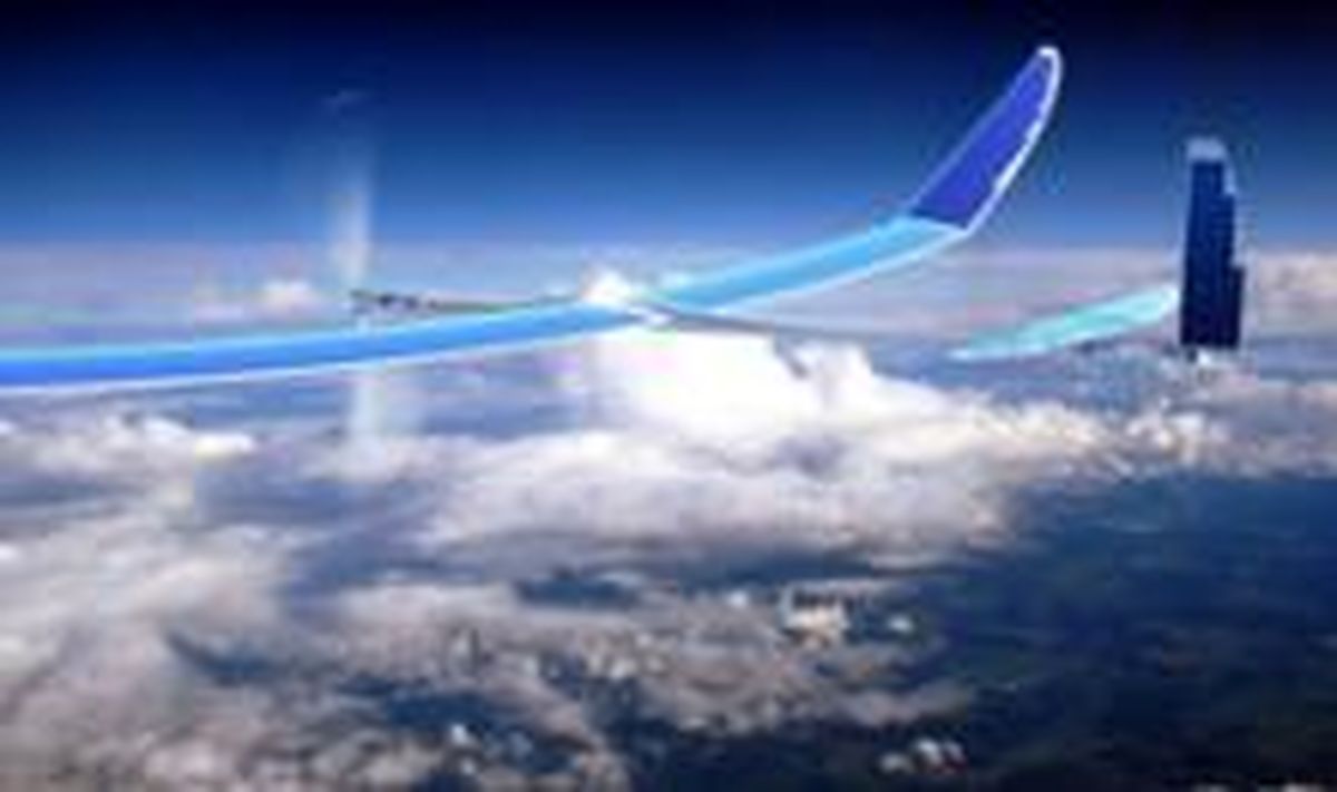 رقابت گوگل و فیس بوک برای کنترل آسمان