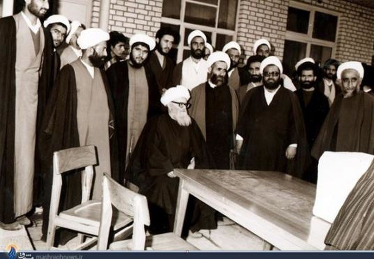 تصویر پدر لاریجانی ها در رأی گیری ۱۲ فروردین