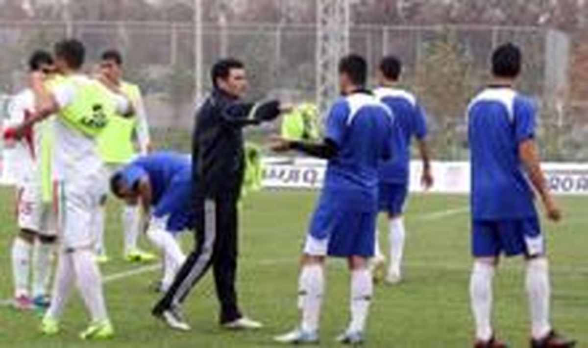 اردوی تیم ملی فوتبال جوانان در شهرستان نکاء