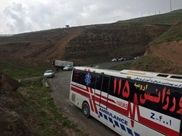 واژگونی مینی بوس در ارومیه/ یک نفر جان باخت
