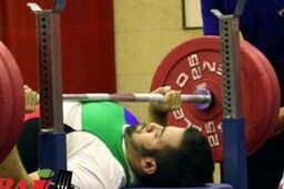 یوسفی زاده رکورد شکنی کرد و به مدال طلا رسید