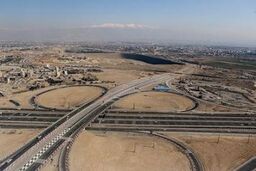 گشت هوایی امداد و نجات بر فراز آسمان تهران + فیلم