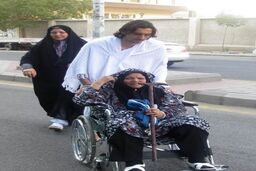 مهدی رحمتی در لباس احرام + عکس