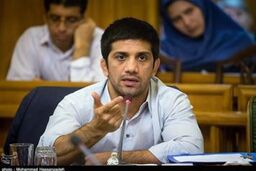 حضور علیرضا دبیر در سالن شهدای هفتم تیر