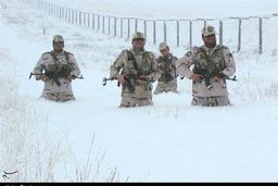 شهادت مرزبان هنگ مرزی سردشت بر اثر سقوط بهمن 