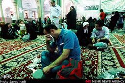 عکس: شب آرزوها در حرم عبدالعظیم(ع)