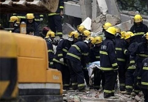 هتل ایرانی در حیدر آباد هند فرو ریخت