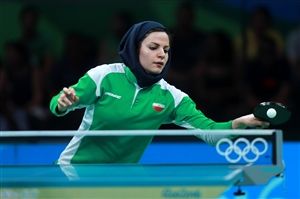 ندا شهسواری، پرچمدار ایران در اختتامیه