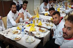 روحیه بالای بازیکنان تراتور سازی