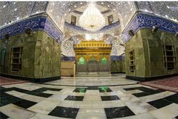 سنگفرش حرم مطهر حضرت ابوالفضل العباس (ع) 