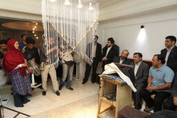 حضور سرزده احمدی‌نژاد در محل تهیه سریال «مادرانه»